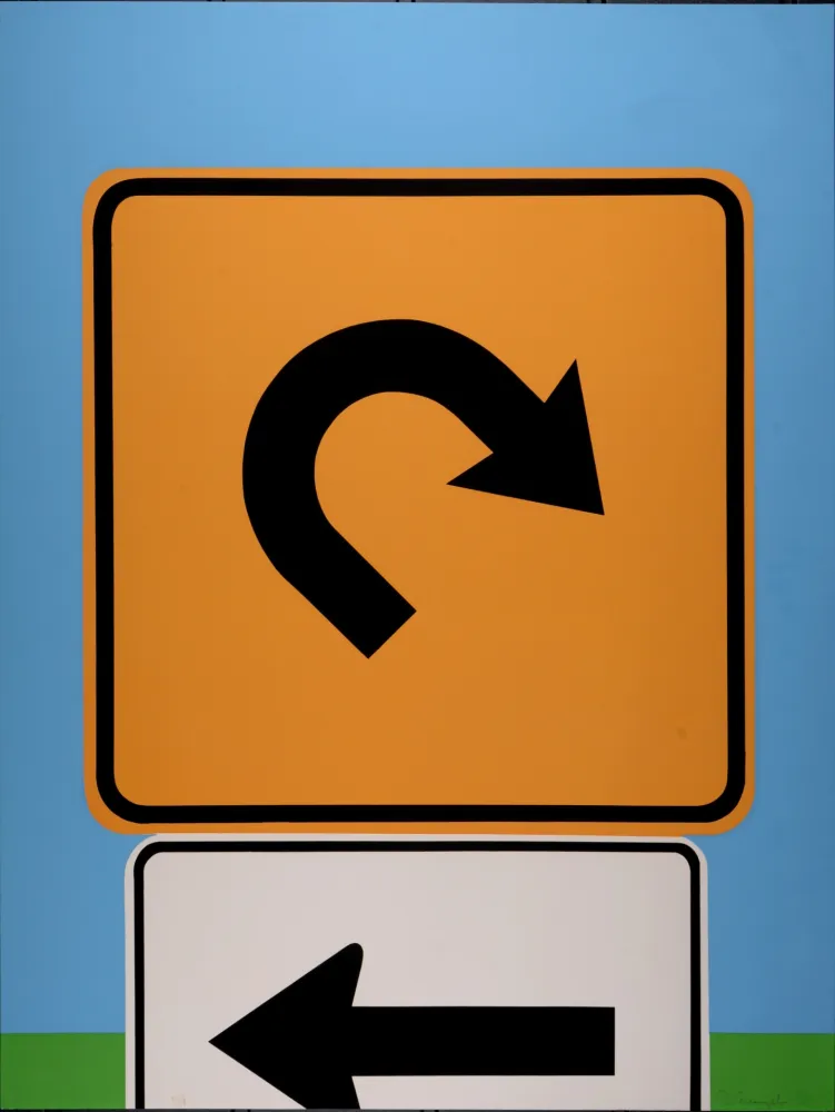 Zeefdruk Arcangelo - American Landscape #3