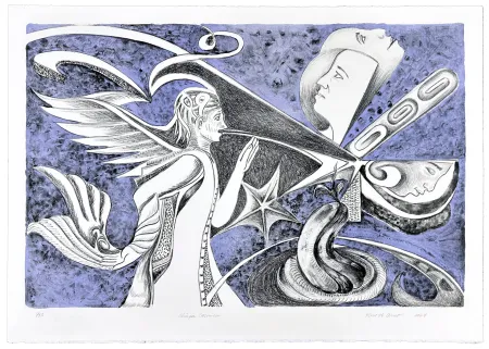 Lithografie Arceo - Chispa Cosmica