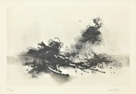 Ets En Aquatint Ardon - Untitled