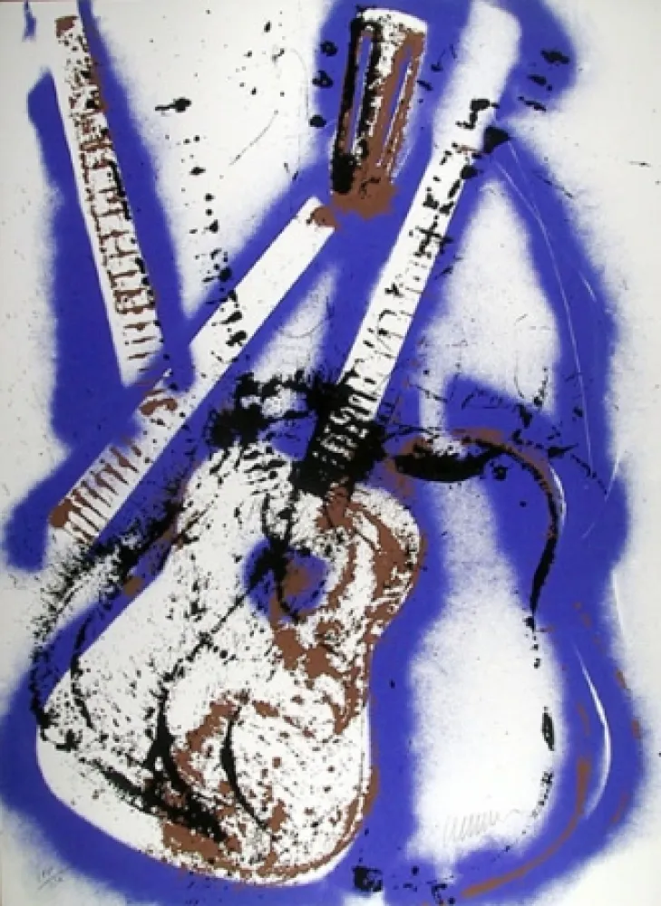 Zeefdruk Arman - Flamenco