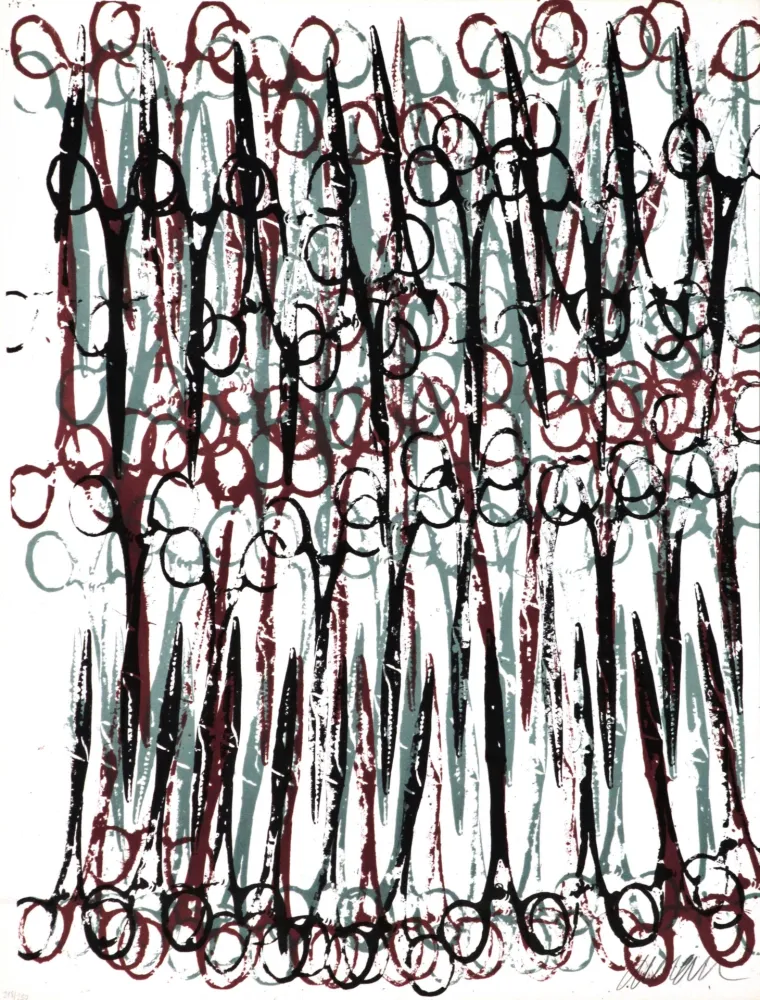 Lithografie Arman - Gothic