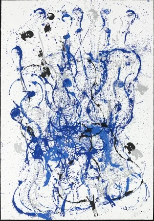 Zeefdruk Arman - Melody for Strings IV