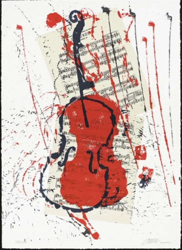 Zeefdruk Arman - Scherzo opus 31