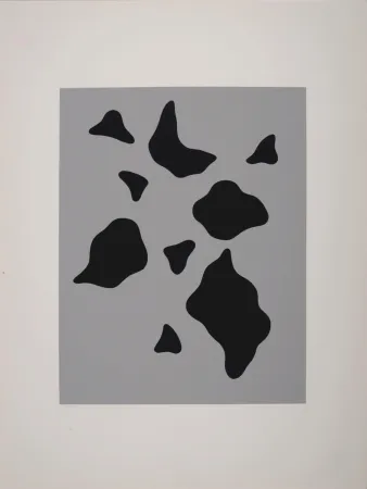 Zeefdruk Arp - Constellation 