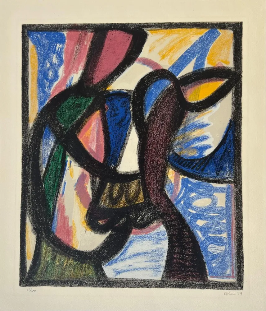 Lithografie Atlan - Sagittaire