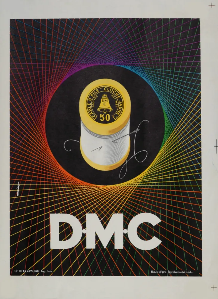 Lithografie Auriac - D.M.C,  c. 1950s-1960s