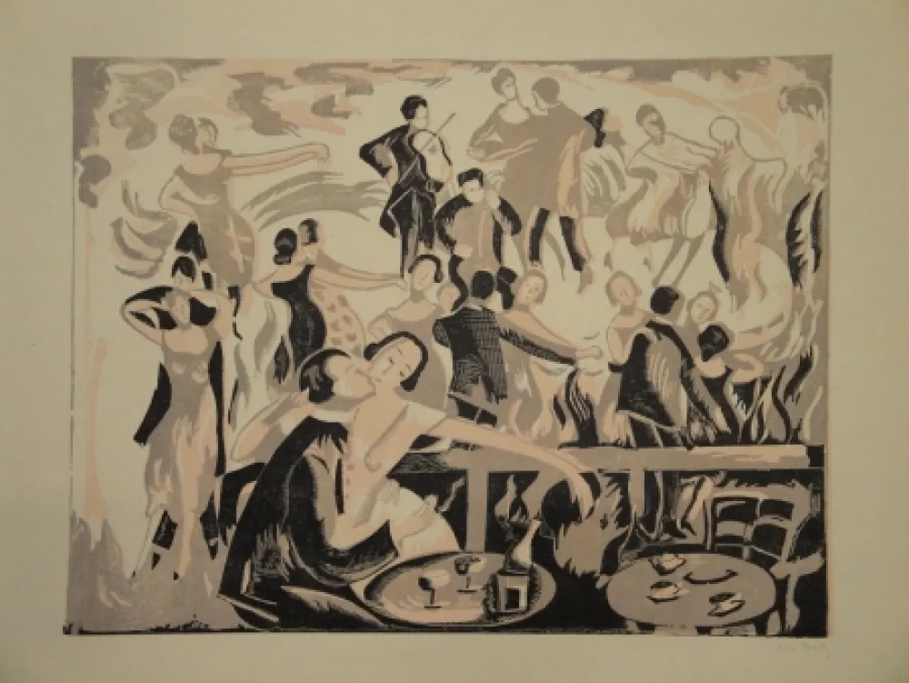 Linosnede Bailly - Untitled