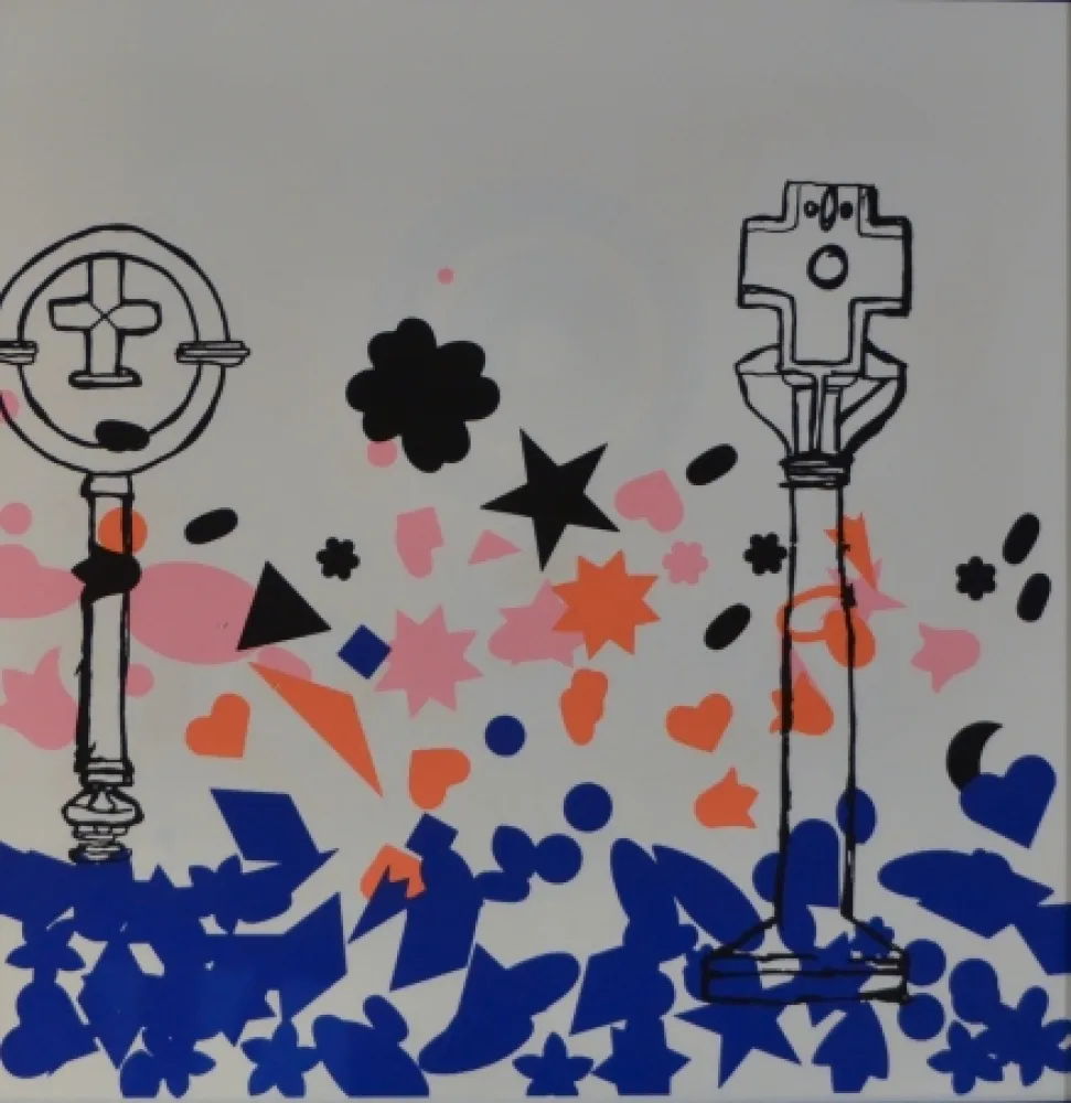 Lithografie Baj - Composizione