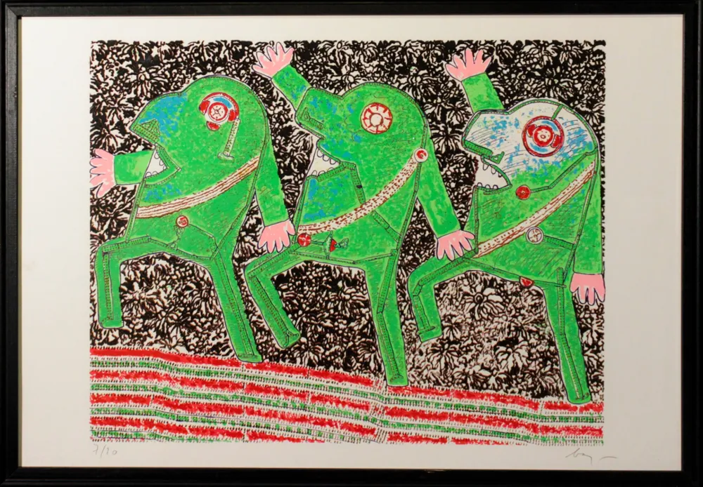 Zeefdruk Baj - DA BAJ CHEZ BAJ - PARADE