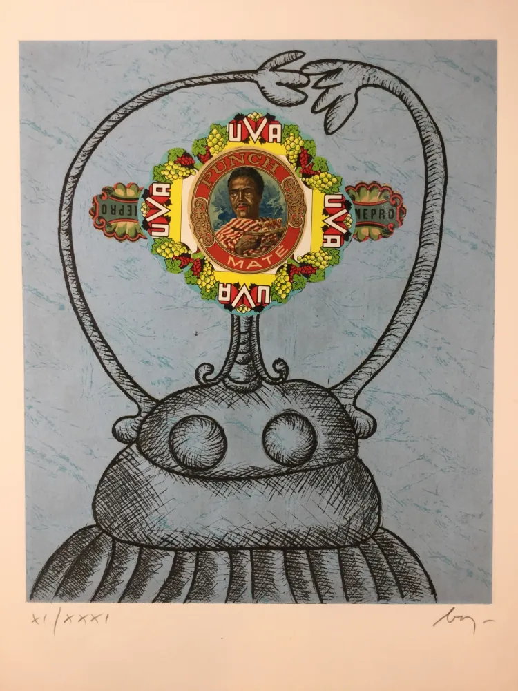 Ets En Aquatint Baj - Maté