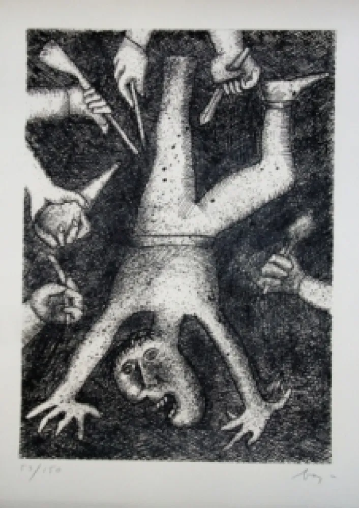 Droge Naald Baj - Tête à l'envers