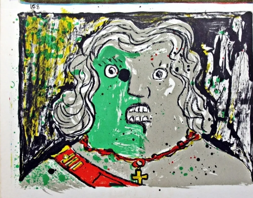 Lithografie Baj - Untitled