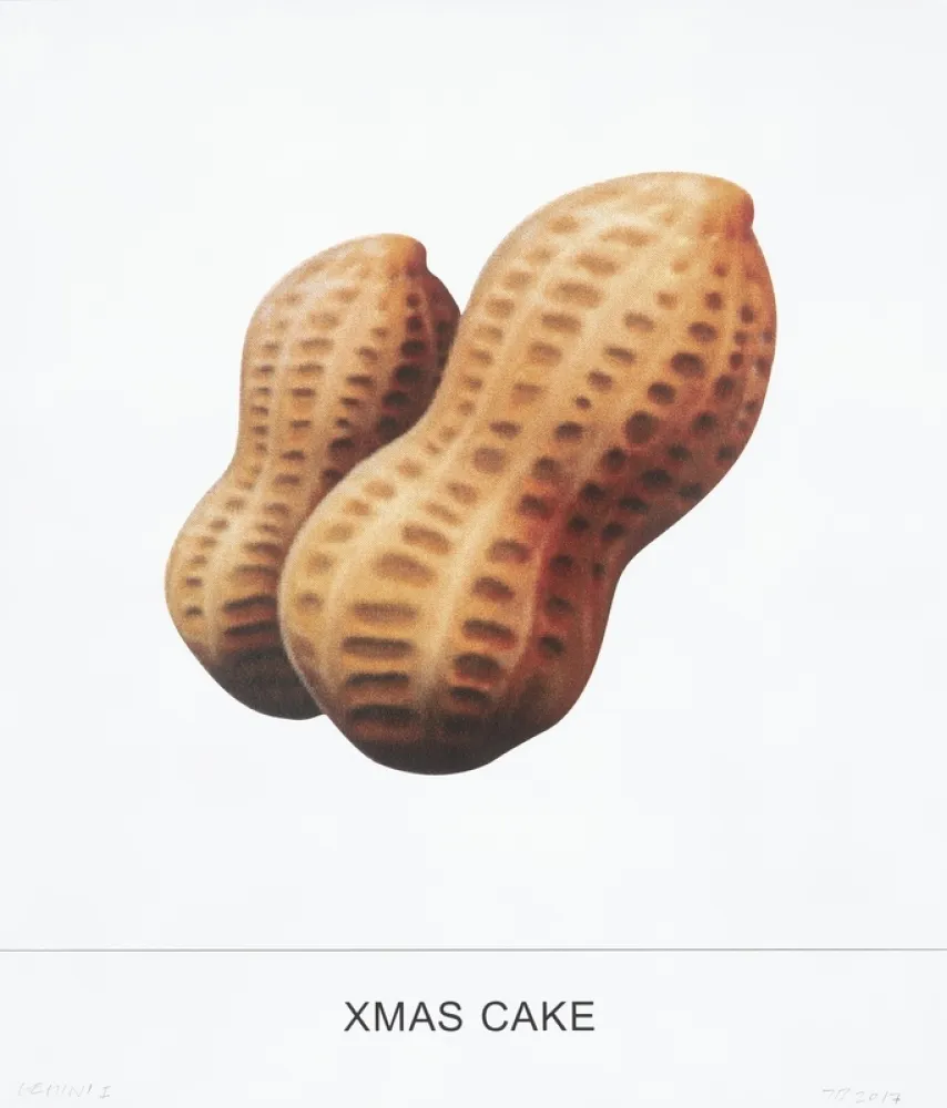 Zeefdruk Baldessari - I have an elephant