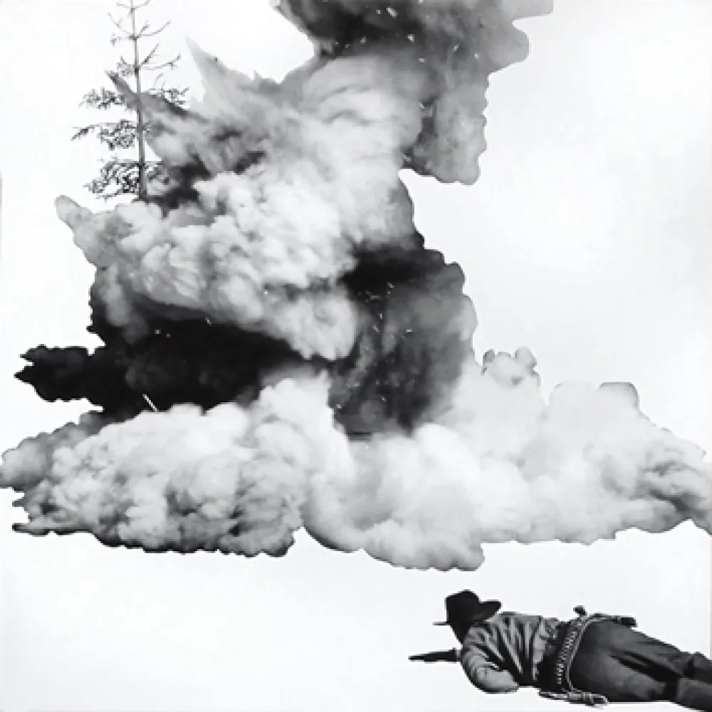 Lithografie Baldessari - Smoke, Tree, Shadow and Person 