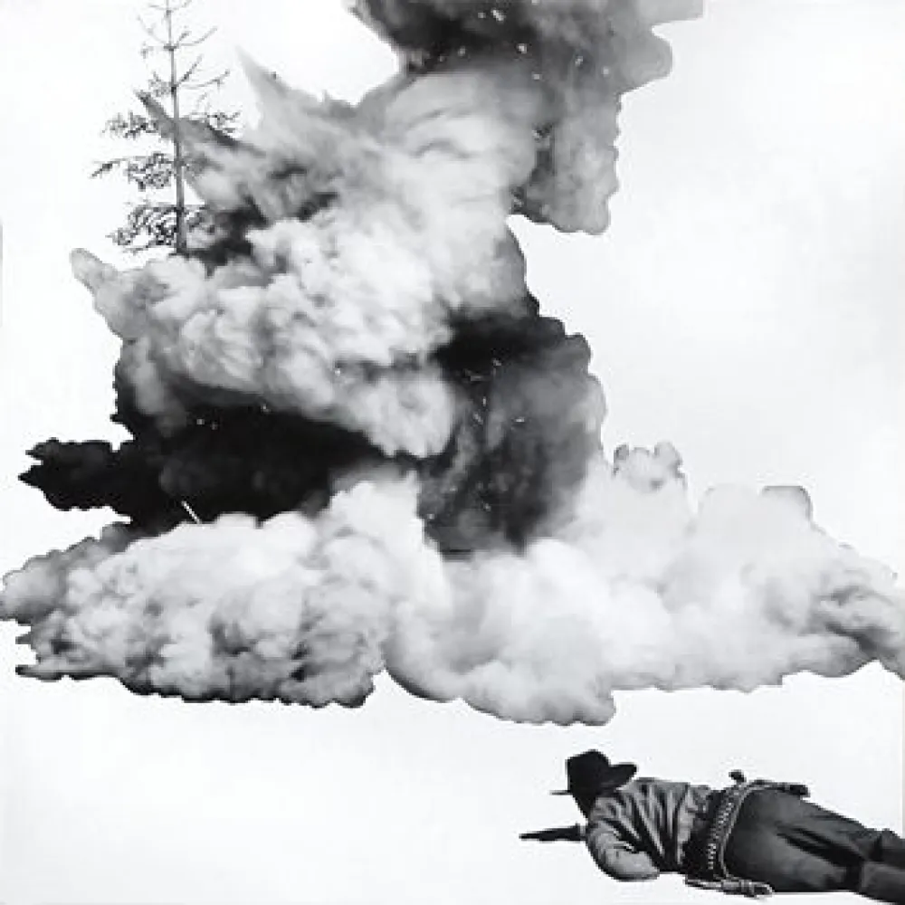 Lithografie Baldessari - Smoke, Tree, Shadow and Person
