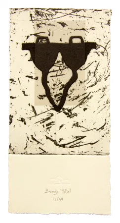 Ets En Aquatint Baroja-Collet - Debatik III