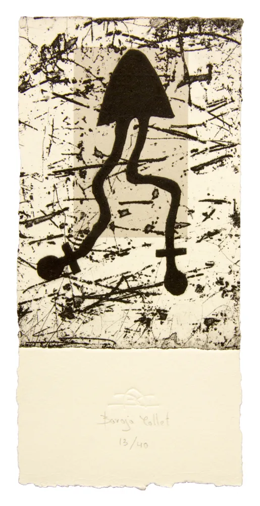 Ets En Aquatint Baroja-Collet - Debatik VI