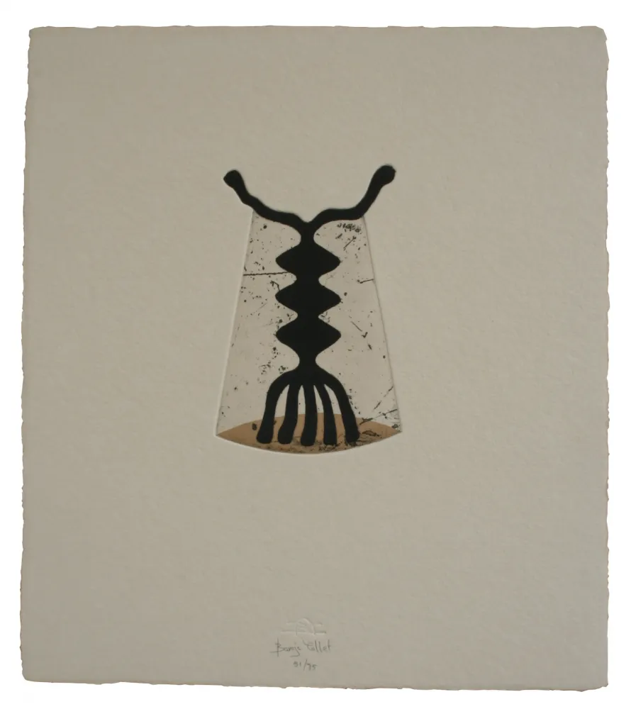 Ets En Aquatint Baroja-Collet - Ecos II