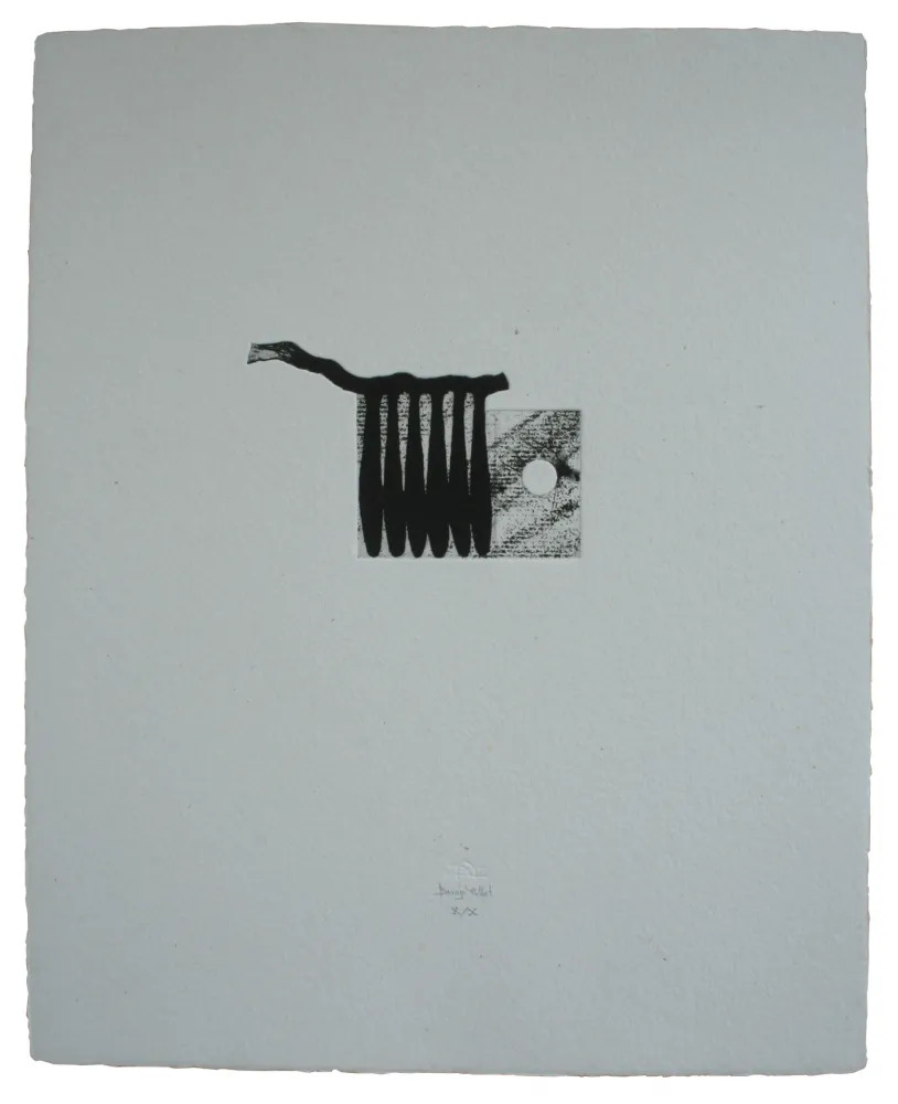 Ets En Aquatint Baroja-Collet - Mallarmeren betazalak X