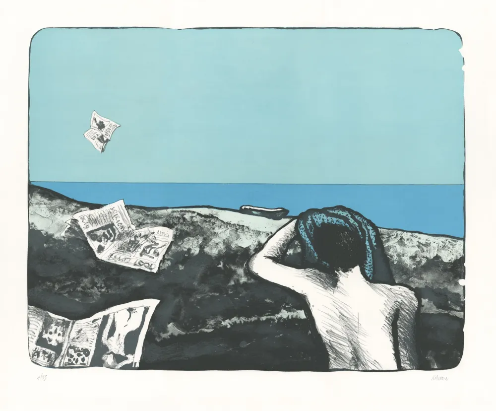 Lithografie Baudoin - Je n'ai pas tout vu