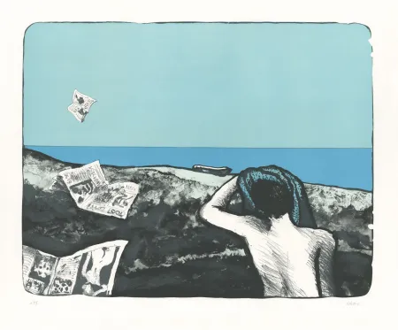 Lithografie Baudoin - Je n'ai pas tout vu