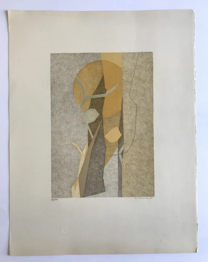 Lithografie Beaudin - Sans titre