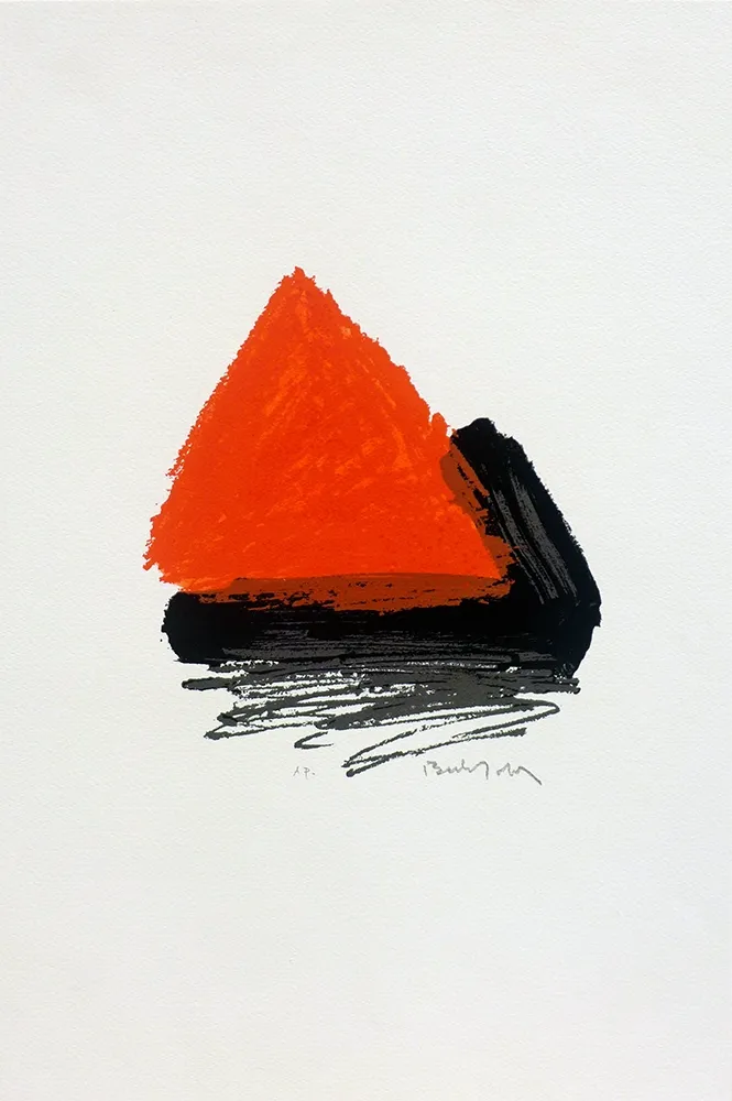 Zeefdruk Bechtold - Pirámide 1