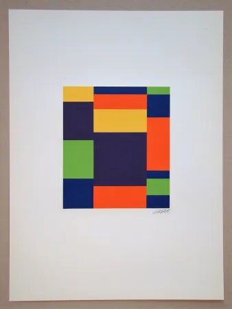 Zeefdruk Béöthy Steiner - Composition