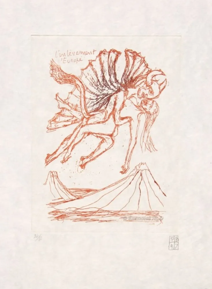 Ets Bettencourt - L'enlèvement d'Europe + Livre