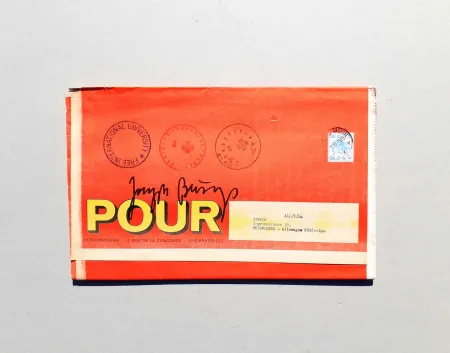 Zeefdruk Beuys - POUR