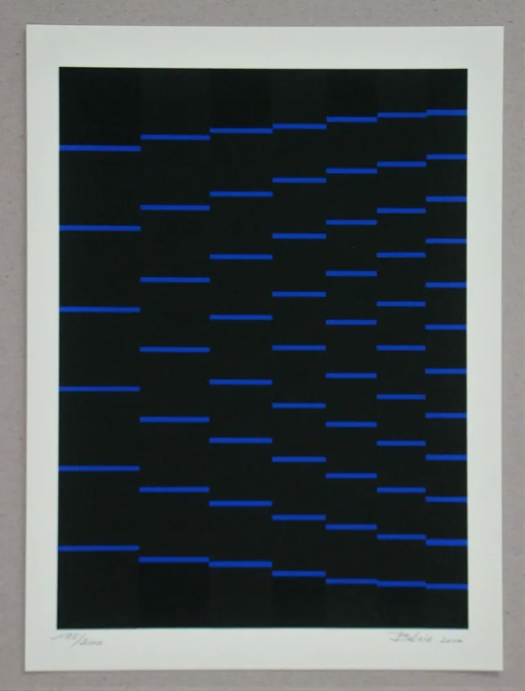 Zeefdruk Bézie - Composition