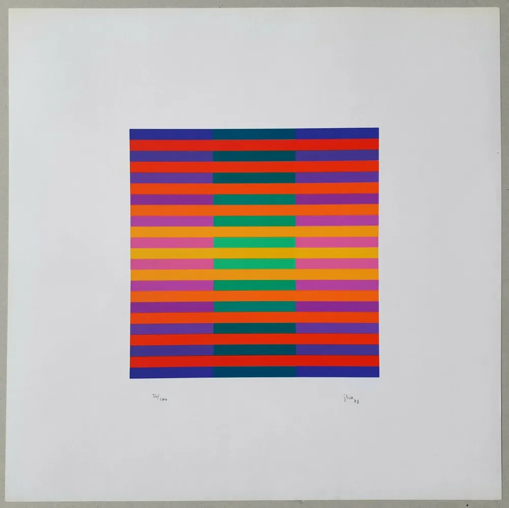 Zeefdruk Bill - Composition