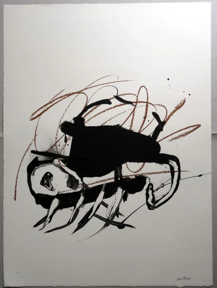 Lithografie Bird - A.L Galería Joan Prats