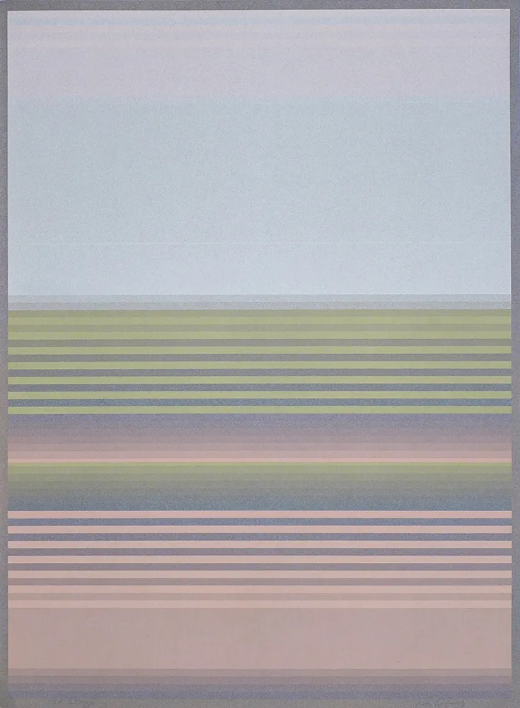 Lithografie Bird - J.B.I. - 6