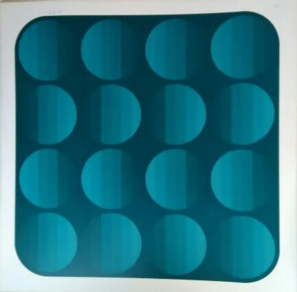 Lithografie Bird - Tribute to Vasarely 4