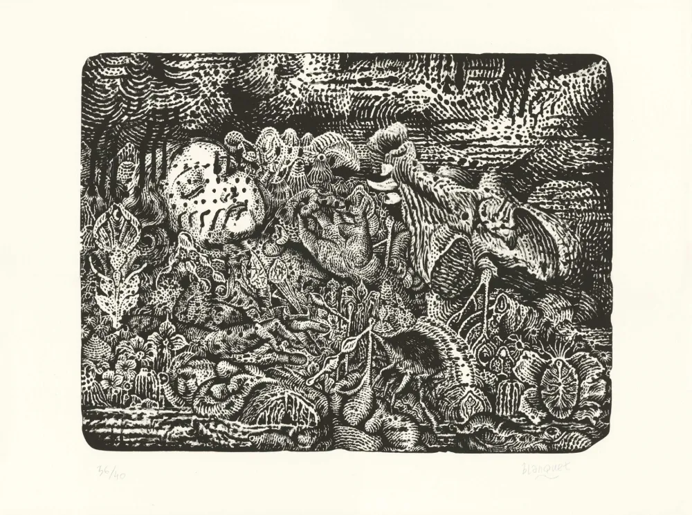 Lithografie Blanquet - Régulateur Altéré