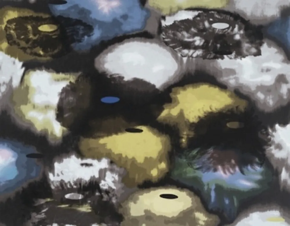 Zeefdruk Bleckner - Dream and Do I