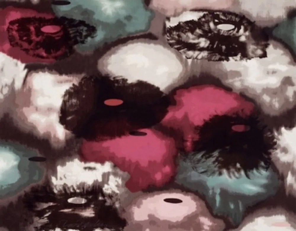 Zeefdruk Bleckner - Dream and Do III