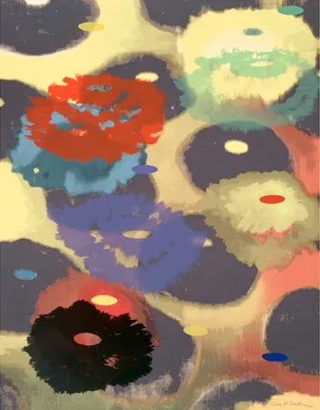 Zeefdruk Bleckner - PS III