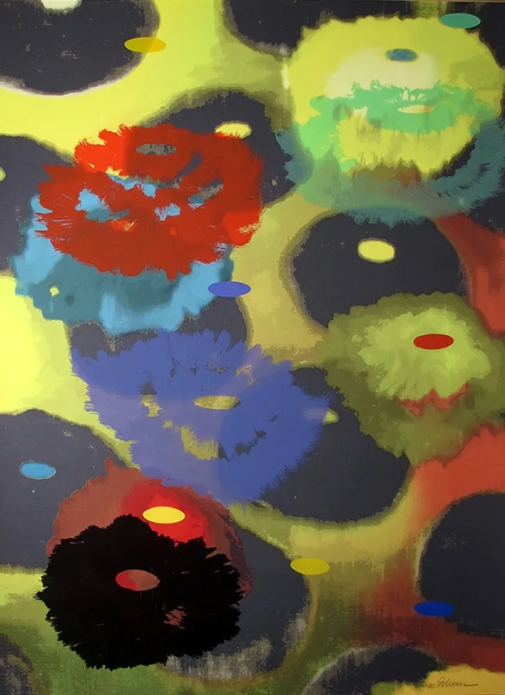 Zeefdruk Bleckner - PS III