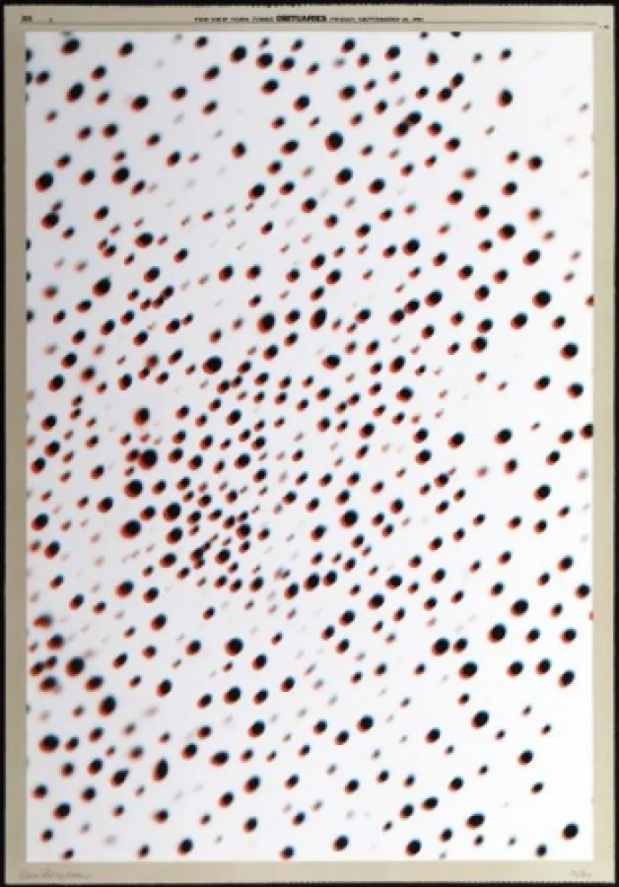 Lithografie Bleckner - September 23rd