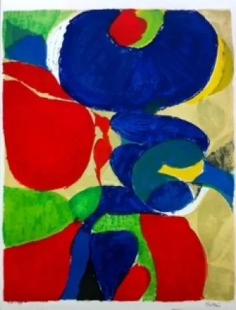 Lithografie Bolin - Composition