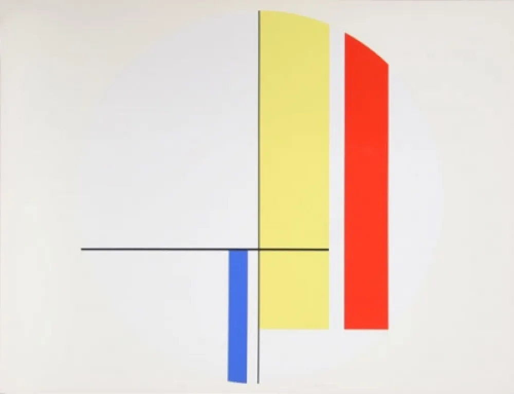 Zeefdruk Bolotowsky - Series 6