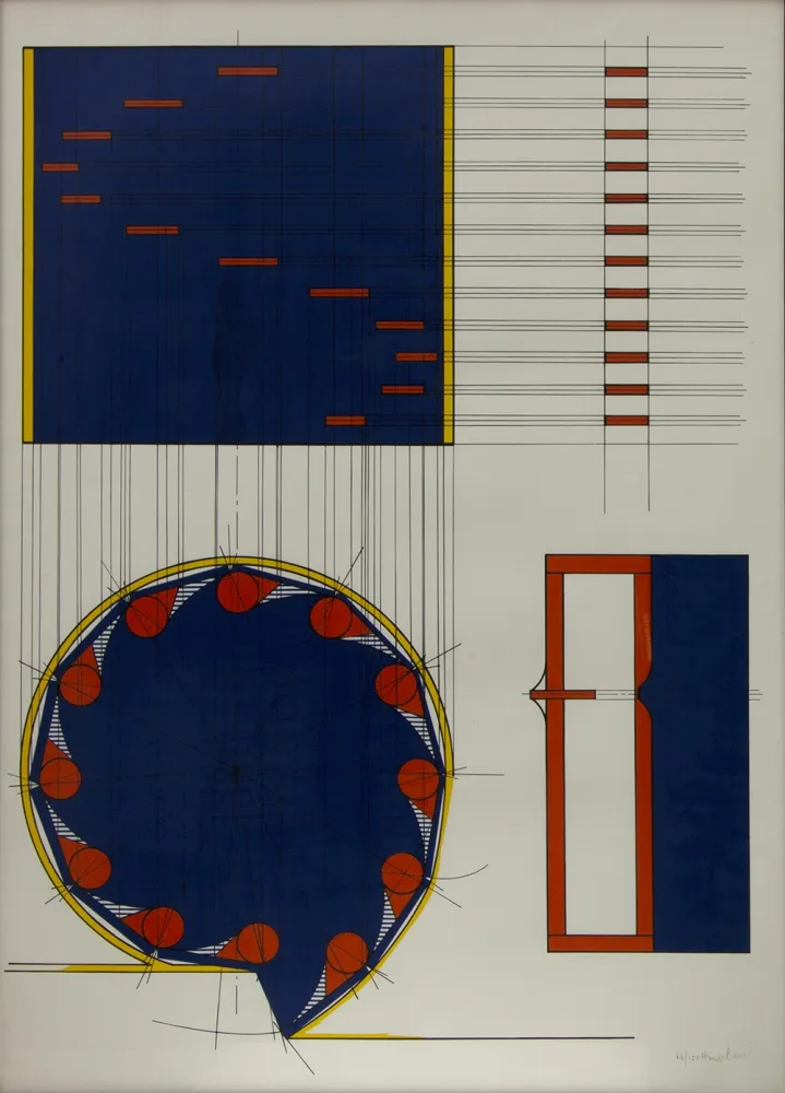 Zeefdruk Bonalumi - SENZA TITOLO