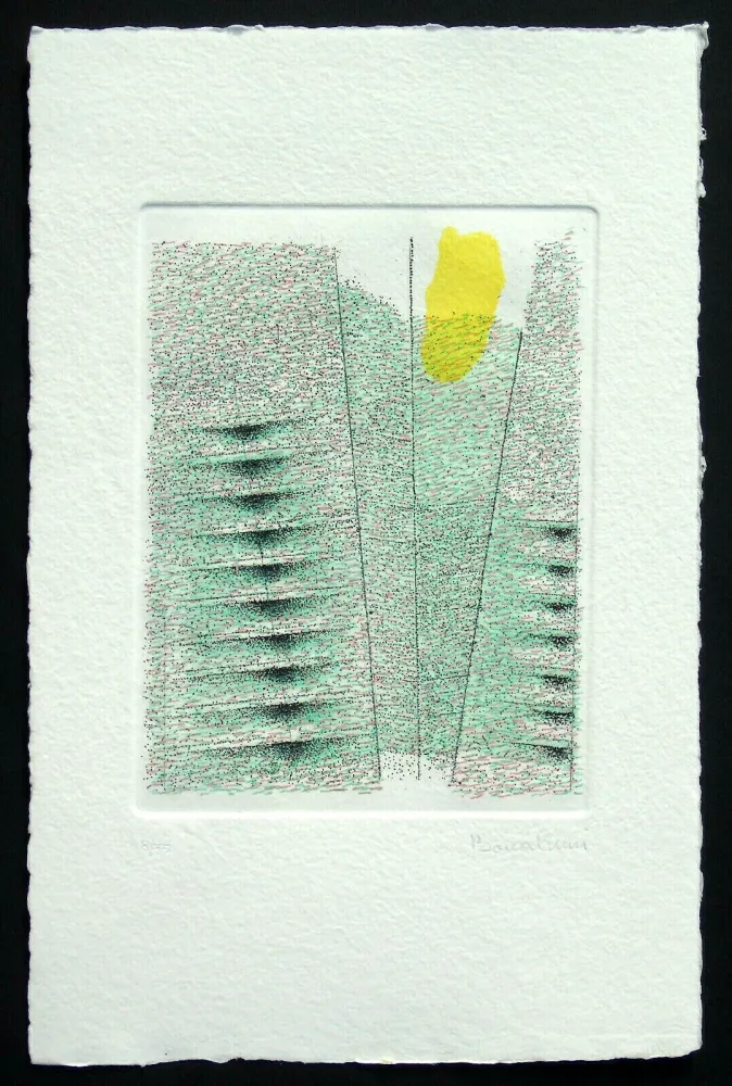 Ets En Aquatint Bonalumi - Senza titolo