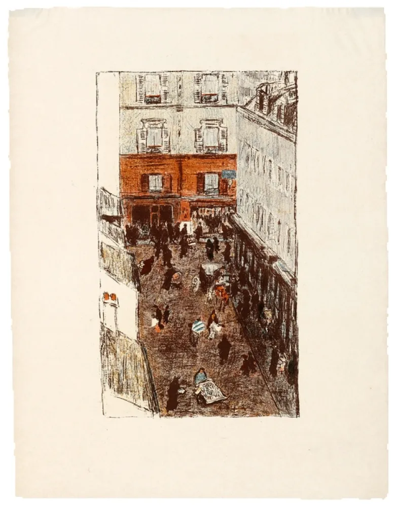 Lithografie Bonnard - Quelques aspects de la vie de Paris 11