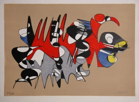 Lithografie Bordas - Untitled