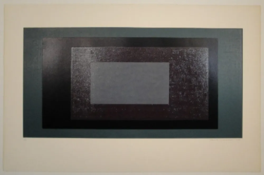 Houtsnede Bosshard - Holztafeldruck (vierfarbig). 