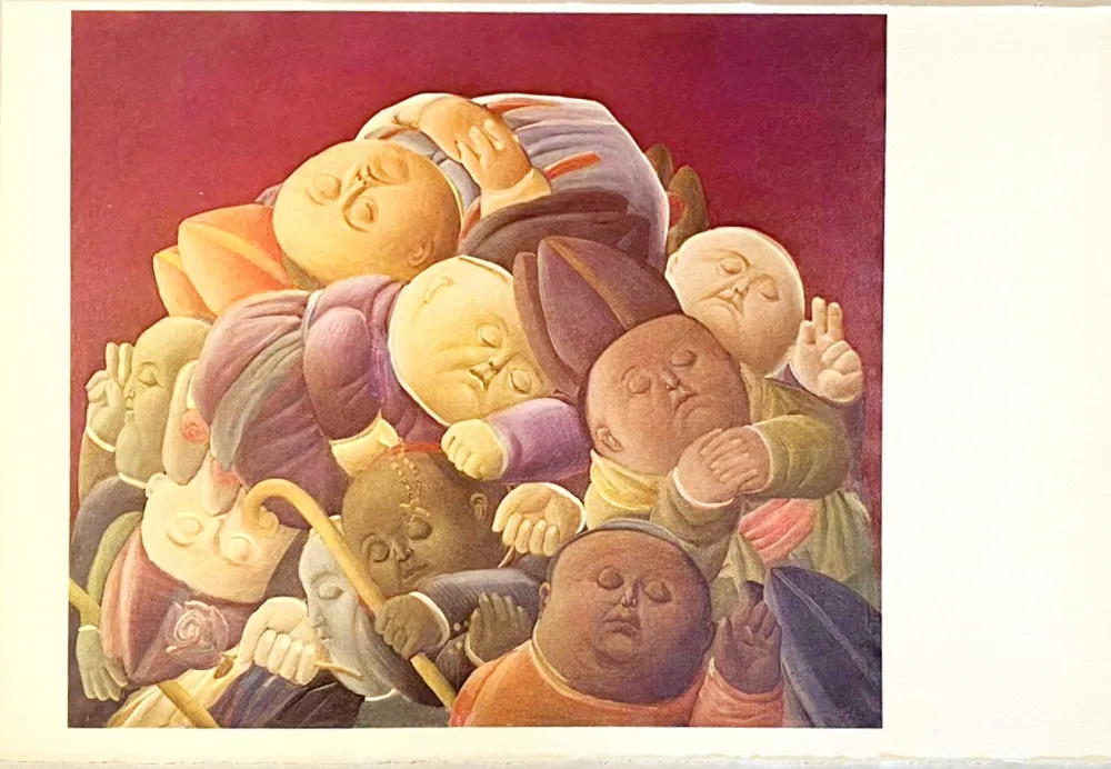 Lithografie Botero - Untitled