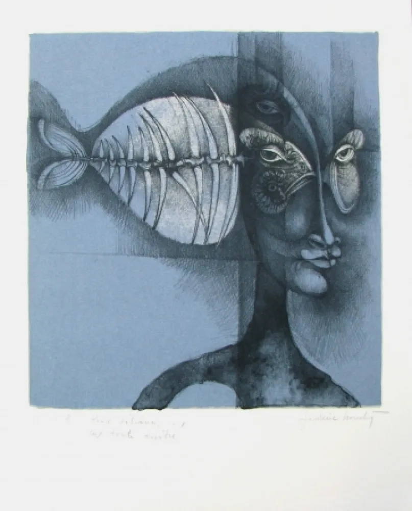 Lithografie Bouché - Untitled